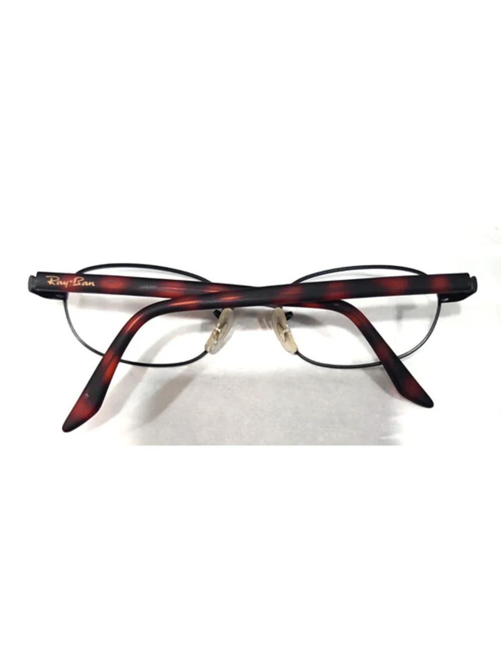 Ray Ban B&L W3080 Vintage Black Oval Sunglasses Frame